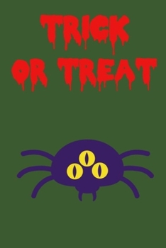 Halloween Journal: Creepy Journal | College Ruled Notebook | Lined Paper | 120 Pages | 6x9" Journal | Halloween Gift For Kids | Halloween Gift For Adults | Halloween Notebook | Scary Spider Design