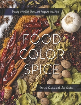 Hardcover Food Color Spice Book