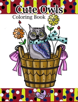 Paperback Cute Owls Coloring Book