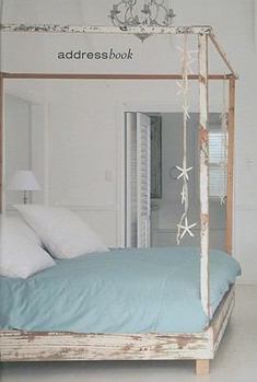 Stationery Blue & White Living Thumbhole Address Book