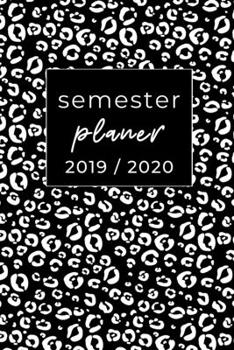 Semester Planer 2019 / 2020: A5 Coole Geschenkidee PLANER zum Studium | Notizbuch für Studenten | Studienbeginn | Erstes Semester | Pruefung | Geburtstag | Terminkalender (German Edition)