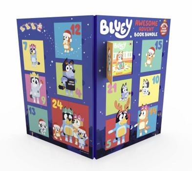 Paperback Bluey: Awesome Advent Book Bundle Book