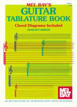 Paperback Guitar Tablature Book