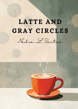 Paperback Latte and Gray Circles Book
