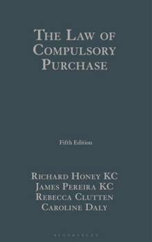 Hardcover The Law of Compulsory Purchase Book