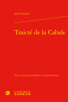 Hardcover Traicte de la Cabale [French] Book