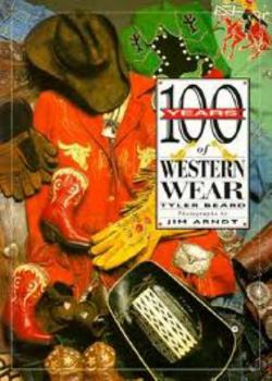 Paperback 100 Years of Western Wear Book