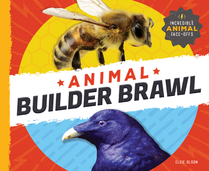 Library Binding Animal Builder Brawl Book