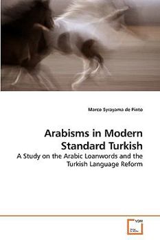 Paperback Arabisms in Modern Standard Turkish Book