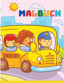 Paperback Kinder Zeit: Gro?es Bus-Malbuch f?r Kinder [German] Book