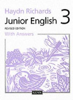 Paperback Haydn Richards: Junior English: Pupil Book 3 with Answers -1997 Edition Book