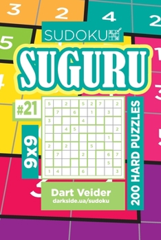 Paperback Sudoku Suguru - 200 Hard Puzzles 9x9 (Volume 21) Book