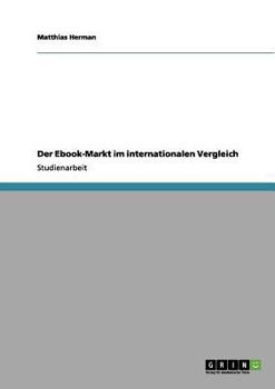 Paperback Der Ebook-Markt im internationalen Vergleich [German] Book