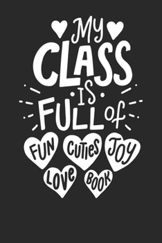 Notebook Journal: Teacher Valentine's Day 6x9 Dot Grid 120 Pages