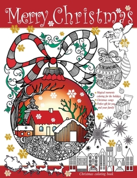 Merry Christmas: Winter coloring book