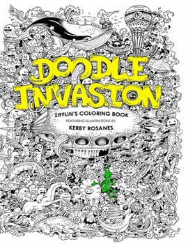Paperback Doodle Invasion: Zifflin's Coloring Book