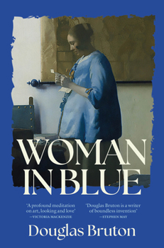 Paperback Woman in Blue Book