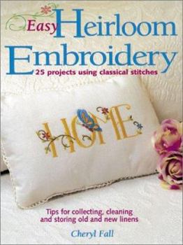 Paperback Easy Heirloom Embroidery Book