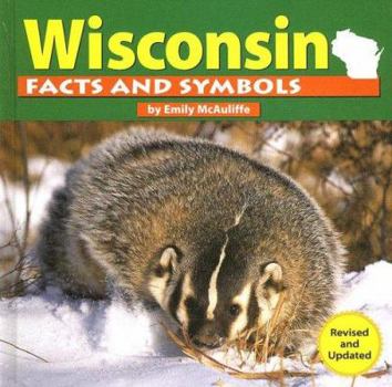 Library Binding Wisconsin Facts and Symbols Book