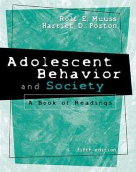 Paperback Adolescent Behavior and Society: A Book of Readings Book