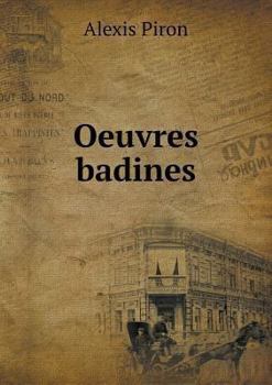 Paperback Oeuvres badines [French] Book