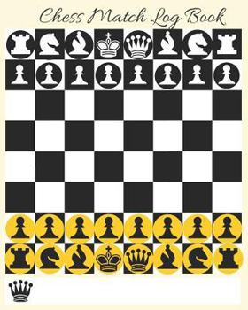 Paperback Chess Match Log Book: Record Moves, Write Analysis, and Draw Key Positions, Scorebook for Up to 51 Games of Chess Book