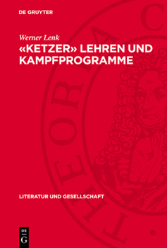 Hardcover Ketzer lehren und Kampfprogramme [German] Book