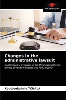 Paperback Changes in the administrative lawsuit Book