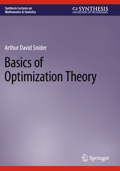 Paperback Basics of Optimization Theory Book