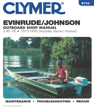 Paperback Evinrude/Johnson 2-40 HP OB 73-1990 Book