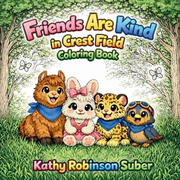 Friends are kind in Crest Field Coloring Book