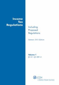 Paperback Income Tax Regulations, Summer 2011 Edition Book
