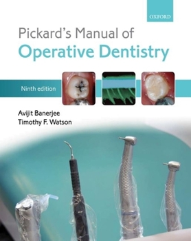 Paperback Pickard's Manual of Operative Dentistry Book