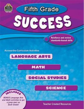 Paperback Fifth Grade Success Book