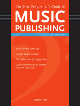 Paperback The New Songwriter's Guide to Music Publishing Book