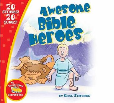 Hardcover Awesome Bible Heroes [With CD] Book