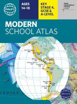 Paperback Philip's RGS Modern School Atlas: 100th edition Book
