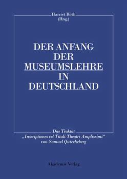 Turtleback Der Anfang der Museumslehre in Deutschland [German] Book