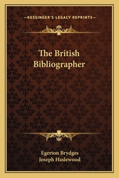Paperback The British Bibliographer Book