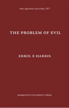 Paperback The Problem of Evil: The Aquinas Lecture, 1977 (Aquinas Lecture 41) Book