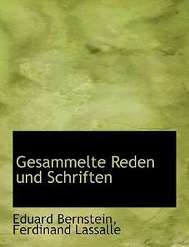 Gesammelte Reden und Schriften