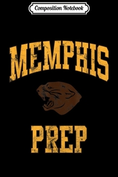 Paperback Composition Notebook: Memphis Prep School Throwback Panthers Journal/Notebook Blank Lined Ruled 6x9 100 Pages Book