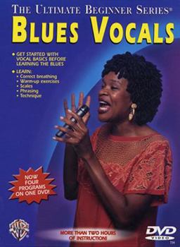 DVD Ultimate Beginner Blues Vocals: Steps One & Two, DVD Book