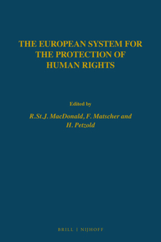 Hardcover The European System for the Protection of Human Rights Book