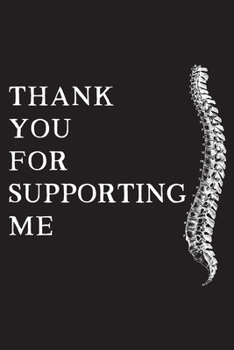 Thank You For Supporting Me: Blank Lined Notebook Journal For Teachers, Mentors, Friends, Therapists, and Coaches | Funny Pun Thank You Appreciation Gift