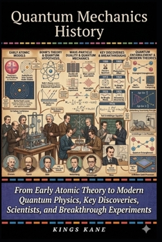 Paperback Quantum Mechanics History: From Early Atomic Theory to Modern Quantum Physics, Key Discoveries, Scientists, and Breakthrough Experiments Book