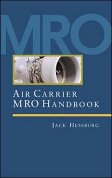 Hardcover Air Carrier MRO Handbook Book