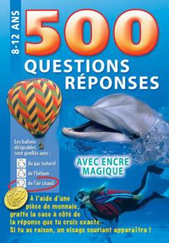 Paperback 500 questions réponses avec encre magique [French] Book