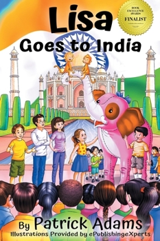 Hardcover Lisa Goes to India Book