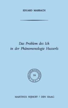Paperback Das Problem Des Ich in Der Phänomenologie Husserls [German] Book